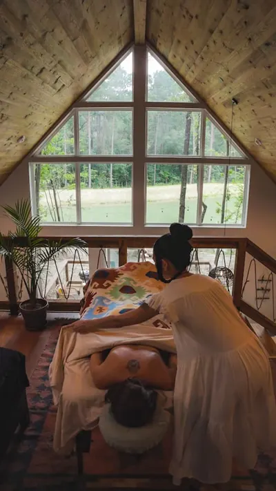 Massage at Coyote, Lost Forest Cabins