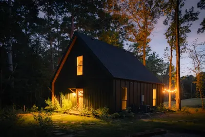 Exterior View at Mullein, Lost Forest Cabins