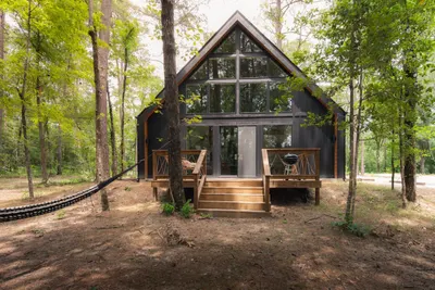 Deck View at Tree Frog, Lost Forest Cabins